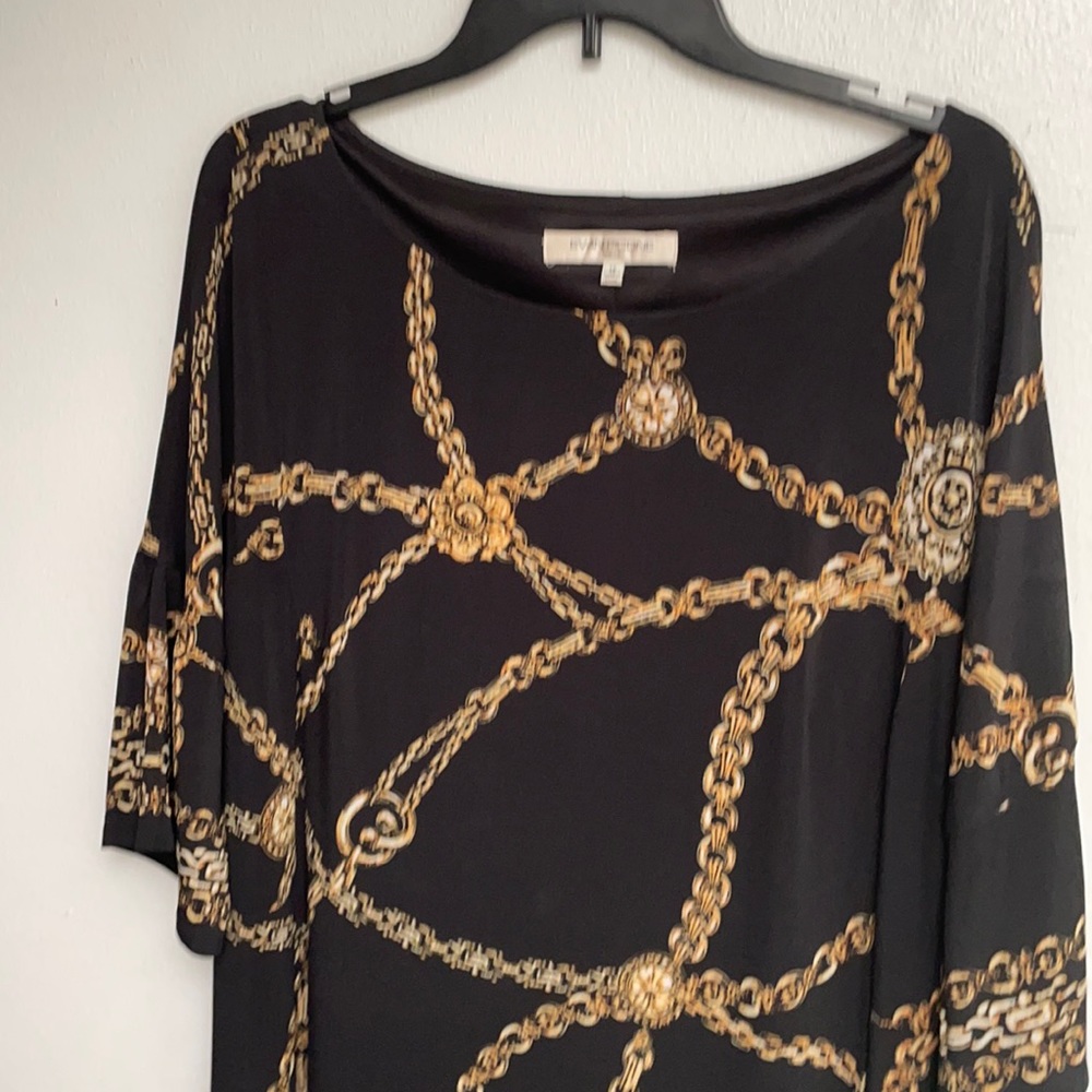 Black and gold Evan Picone dress size 16